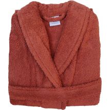Homemaison - Peignoir de bain uni et coloré Terracotta s