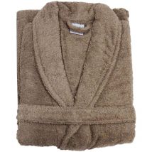 Homemaison - Peignoir de bain uni et coloré Marron Clair l