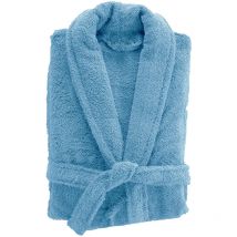 Homemaison - Peignoir de bain uni et coloré Turquoise s