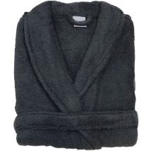Homemaison - Peignoir de bain uni et coloré Gris Foncé xxL