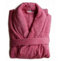 Peignoir en coton Bio, coloris framboise, Taille m
