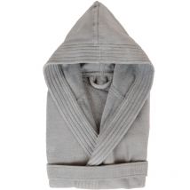 Peignoir enfant à capuche cool en velours Capuche 8 ans