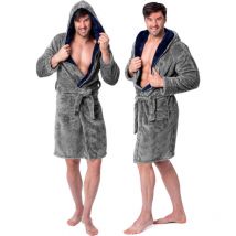 Peignoir jordan grey-navy men l