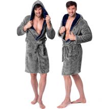 Peignoir Jordan Grey-Navy Men M