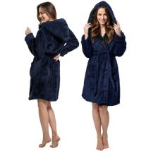Peignoir jordan navy black women l