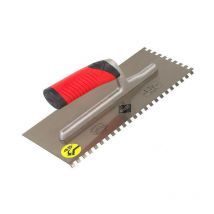 Pettine in acciaio 28 Cm. (10 x 10) 45o (75948) - Rubi