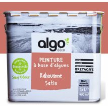 Id - Peinture Écologique Algo - Satin - Orange Kahouanne - 5l