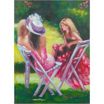 Peinture à l'huile sur toile main peint