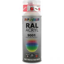 Peinture acryl duplicolor ral 400ml blanc creme