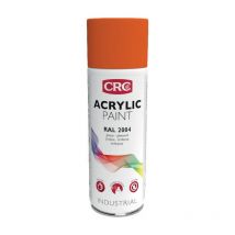 Peinture aérosol CRC acrylic paint, Orange ral 2004 Brillant, 400ml ( Prix pour 1 )