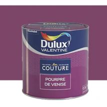 Peinture acrylique Dulux Valentine Couture Pourpre de Venise 0,5 l
