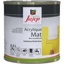 Peinture acrylique mat mauve Jafep 0,5 l