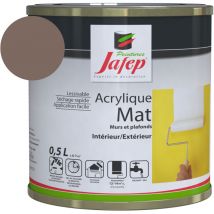 Matt Acrylfarbe Mokka Jafep 0,5L
