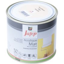 Matt acrylfarbe Vanille Jafep 0,5L