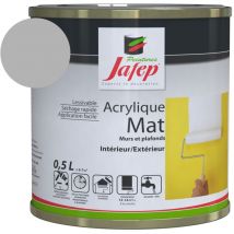 Matt acrylfarbe stahlgrau Jafep 0,5L