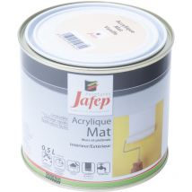 Peinture acrylique mat vanille Jafep 0,5L