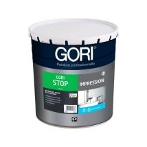 Impression Gori stop sous-couche anti-humidité, microporeuse, super adhérente Choisissez votre teinte: Peinture Blanche - Conditionnement: 3 Litres