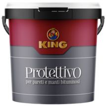 Peinture acrylique King pour gaines blanches paquet de 14 lt