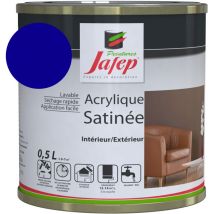 Satinierte Acrylfarbe Dunkelblau Jafep 0,5l 0,5 l