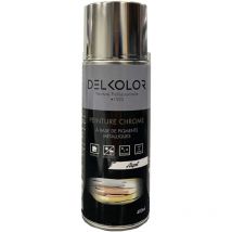 Delkolor - Peinture en Aérosol Effet Chromé - 400ml Couleur: Argent