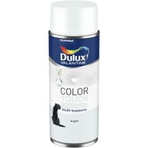 Peinture Aérosol Color Touch - Effet Métal Argent 400 ml Dulux Valentine