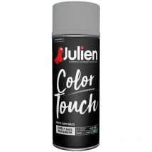 Peinture aérosol Color Touch multi-supports - Satin Titanium - 400 ml Julien