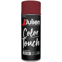 Peinture aérosol Color Touch multi-supports - Satin Rouge Basque - 400 ml Julien