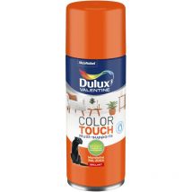 Peinture Aérosol Color Touch - Brillant Mandarine 400 ml Dulux Valentine