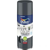 Peinture Aérosol Color Touch - Brillant Anthracite 400 ml Dulux Valentine