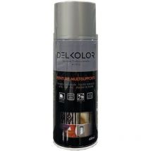 Delkolor - Peinture en Aérosol - Couleurs ral - 400ml Finition: Brillant - Couleur: ral 7032 Gris silex