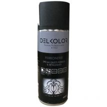 Delkolor Peinture Spéciale Ferronnerie en Aérosol - 400ml Couleur: Noir