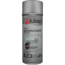 Peinture aérosol Galvanisation à froid tous métaux - Satin - 400 ml Julien