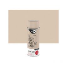 Peinture aérosol relook tout Maison Deco beige kraft satiné 0.400 l