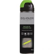 Peinture de Traçage et Marquage au Sol Fluo en Aérosol - 500ml Couleur: Vert - Delkolor