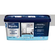 Ripolin - Peinture Anti-Humidité - Satin - 2,5L - Gris Souris