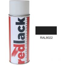Peinture aérosol ral 8022 Mat multisupport Redlack