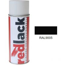 Peinture aérosol ral 9005 Mat multisupport Redlack