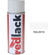 Peinture aérosol ral 9016 Satiné multisupport Redlack
