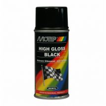 Peinture auto universelle noir, 150ml Motip