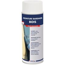 Peinture Bardage Bois - 0.4 l - Bombe 400 mL - 1005 - Jaune miel Metaltop