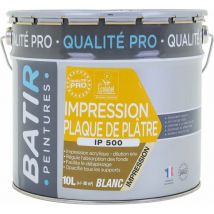 Peinture batir sous-couche pot 10 litres blanc