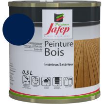 Peinture bois bleu marine Jafep 0,5 l