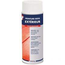 Peinture Bois Exterieur - 0.4 L - Bombe 400 mL - 4004 - Violet bordeaux - Metaltop