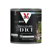 Peinture bois extérieur Couleurs d'Ici V33 Noir Velours 0,5L