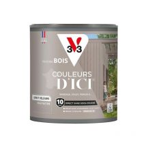 Peinture bois extérieur Couleurs d'Ici V33 Beige nature Velours 0,5L