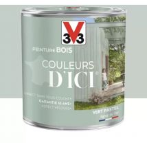 Peinture bois V33 Couleurs d'ICI Vert pastel 0,5 l