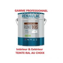 Peinture bois professionnelle renobois teinte ral au choix 1L ral 5022 bleu nocturne