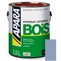 Peinture Bois Satin Apara 8E9FBC 2.5 litres