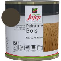 Peinture bois taupe Jafep 0,5 l