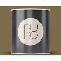 Peinture brun doux mat moderne et résistante Peinture satinée facile à appliquer Peinture PURO Premium C7013 1L